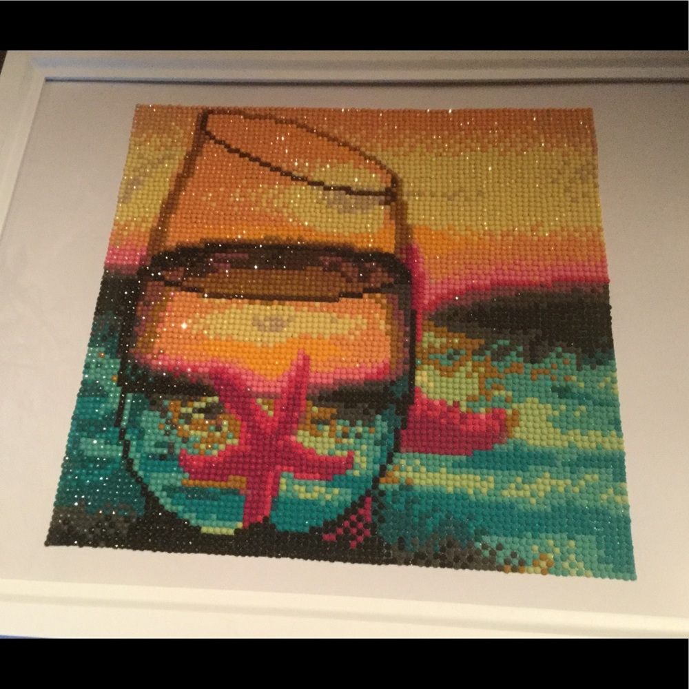 5D beaded cross stitch paintings